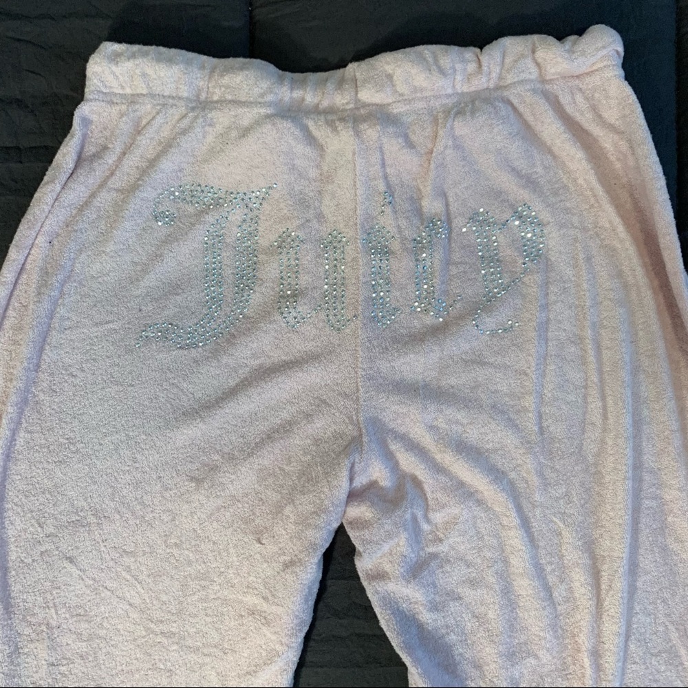 Juicy couture terry cloth sweats